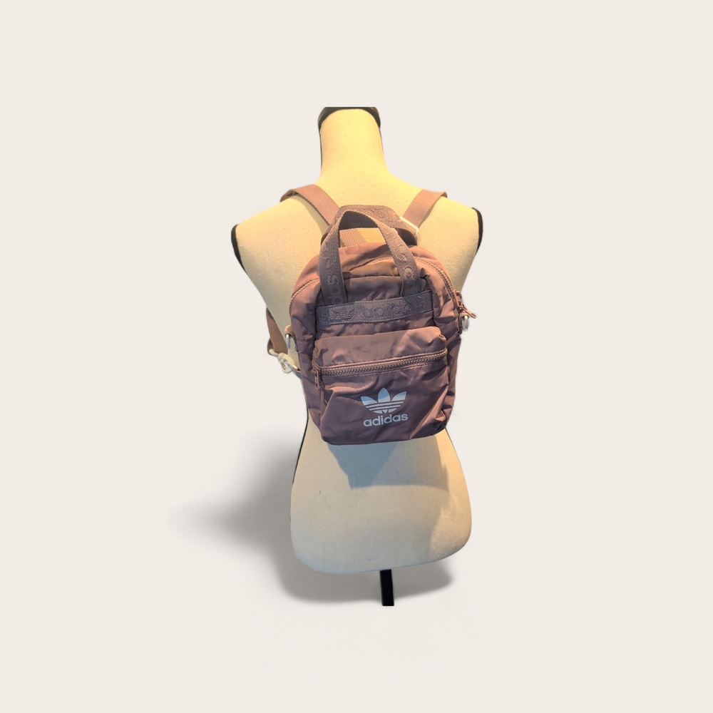 adidas Mini Backpack in Mauve Pink